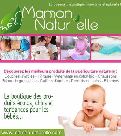 Hygiène et Soins naturels pour futures mamans et bébés - Maman Natur'elle