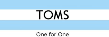 TOMS one for one logo