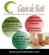 Grain de Bioté : Cosmétiques naturels bio de fabrication artisanale